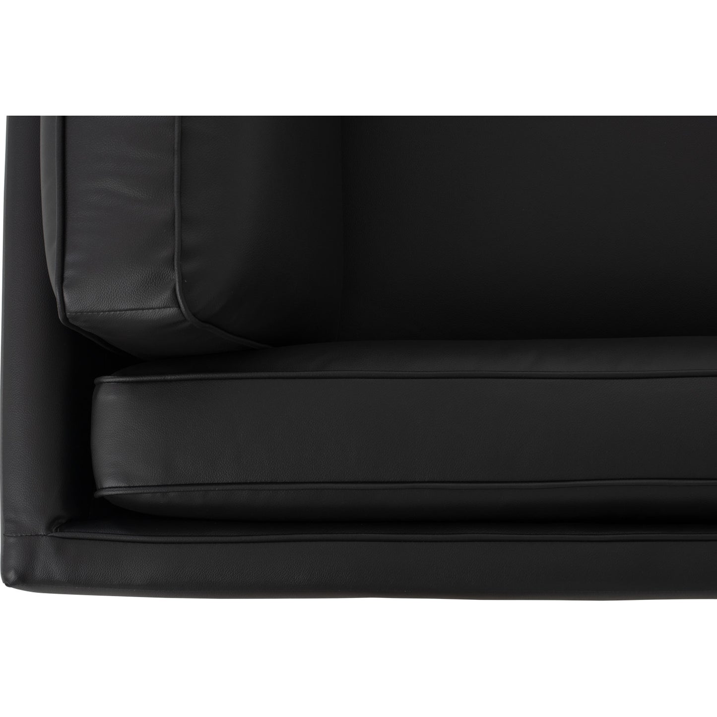CIVIC 3 Seater Sofa - Black