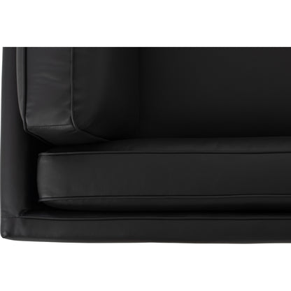 CIVIC 3 Seater Sofa - Black