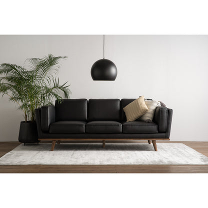 CIVIC 3 Seater Sofa - Black