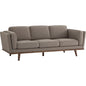 CIVIC 3 Seater Sofa - Brown