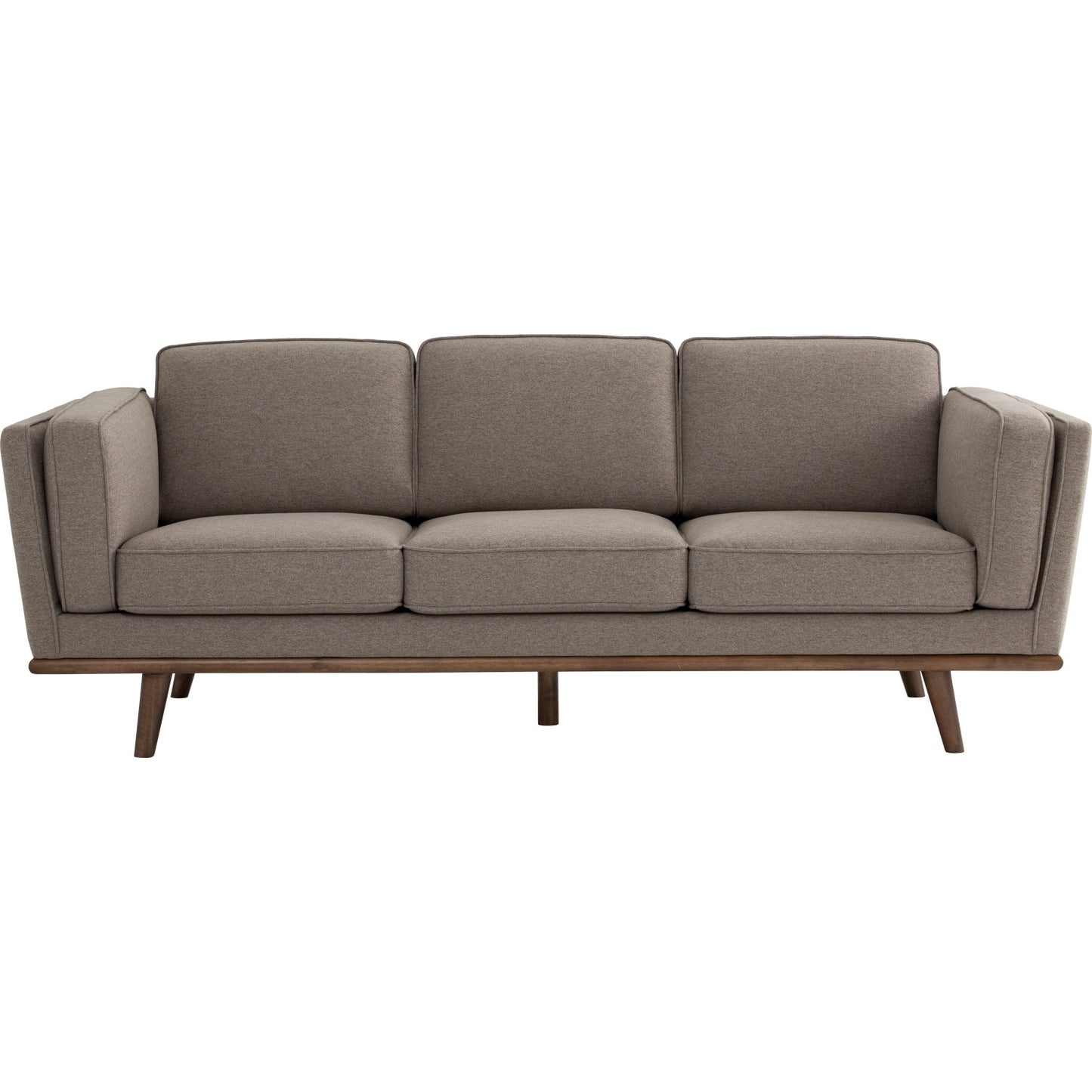 CIVIC 3 Seater Sofa - Brown