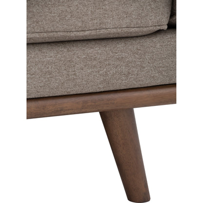 CIVIC 3 Seater Sofa - Brown