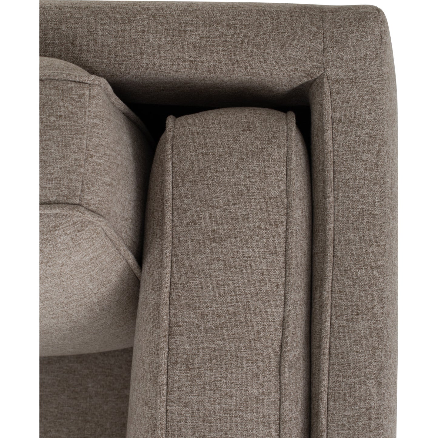 CIVIC 3 Seater Sofa - Brown