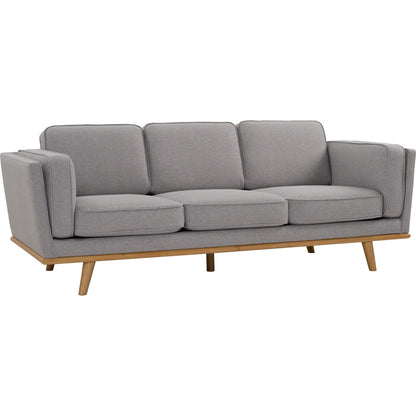 CIVIC 3 Seater Sofa - Light Grey