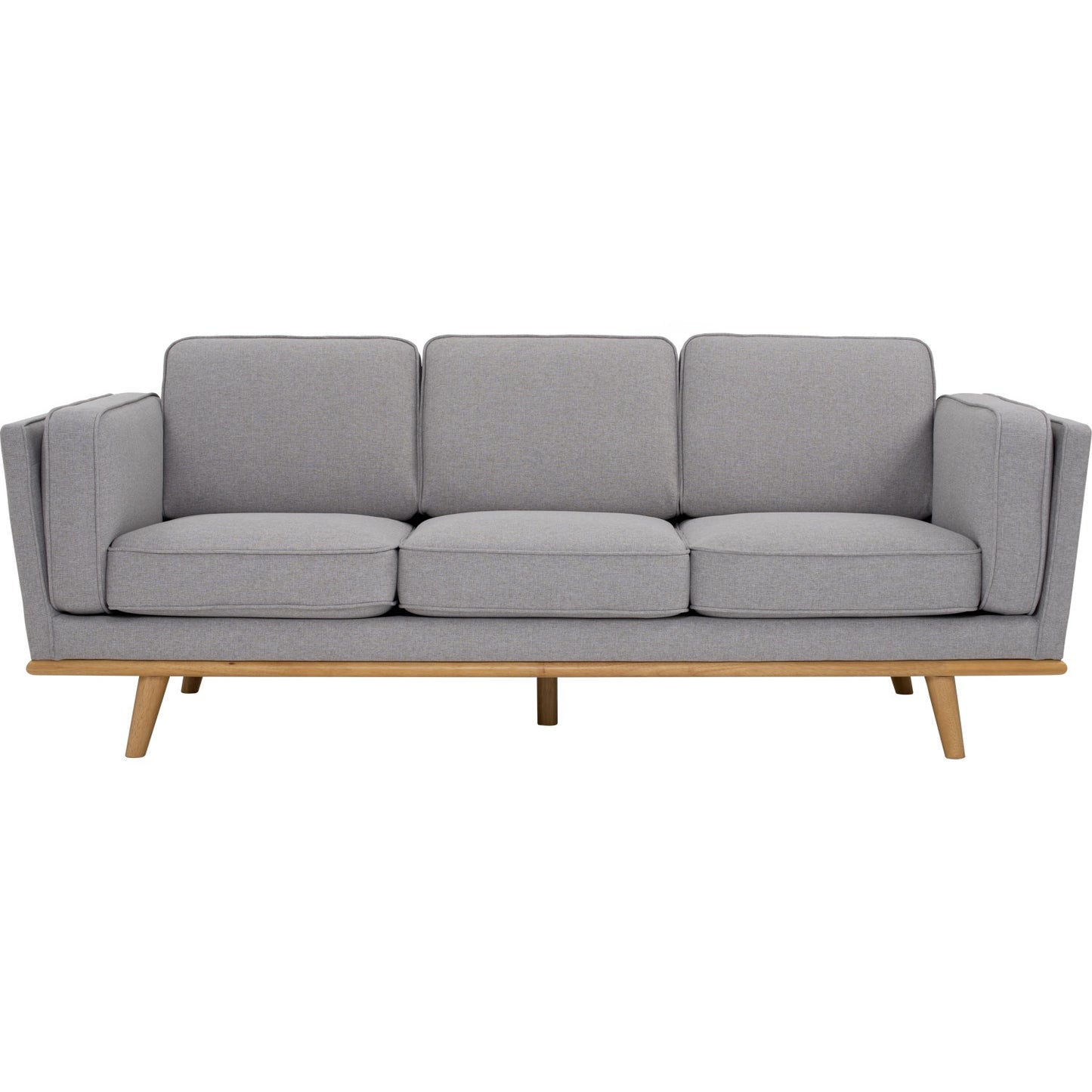 CIVIC 3 Seater Sofa - Light Grey