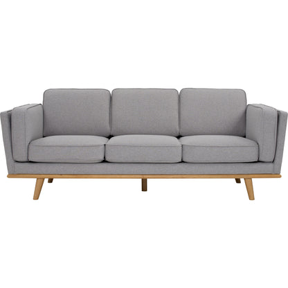 CIVIC 3 Seater Sofa - Light Grey