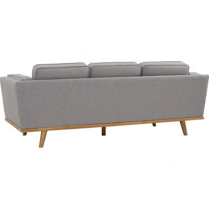 CIVIC 3 Seater Sofa - Light Grey