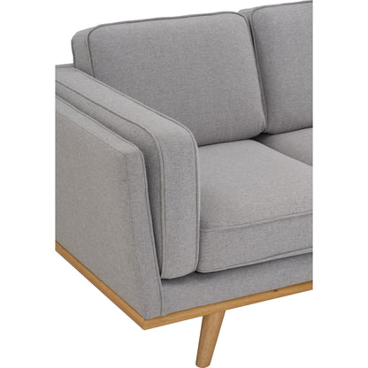CIVIC 3 Seater Sofa - Light Grey