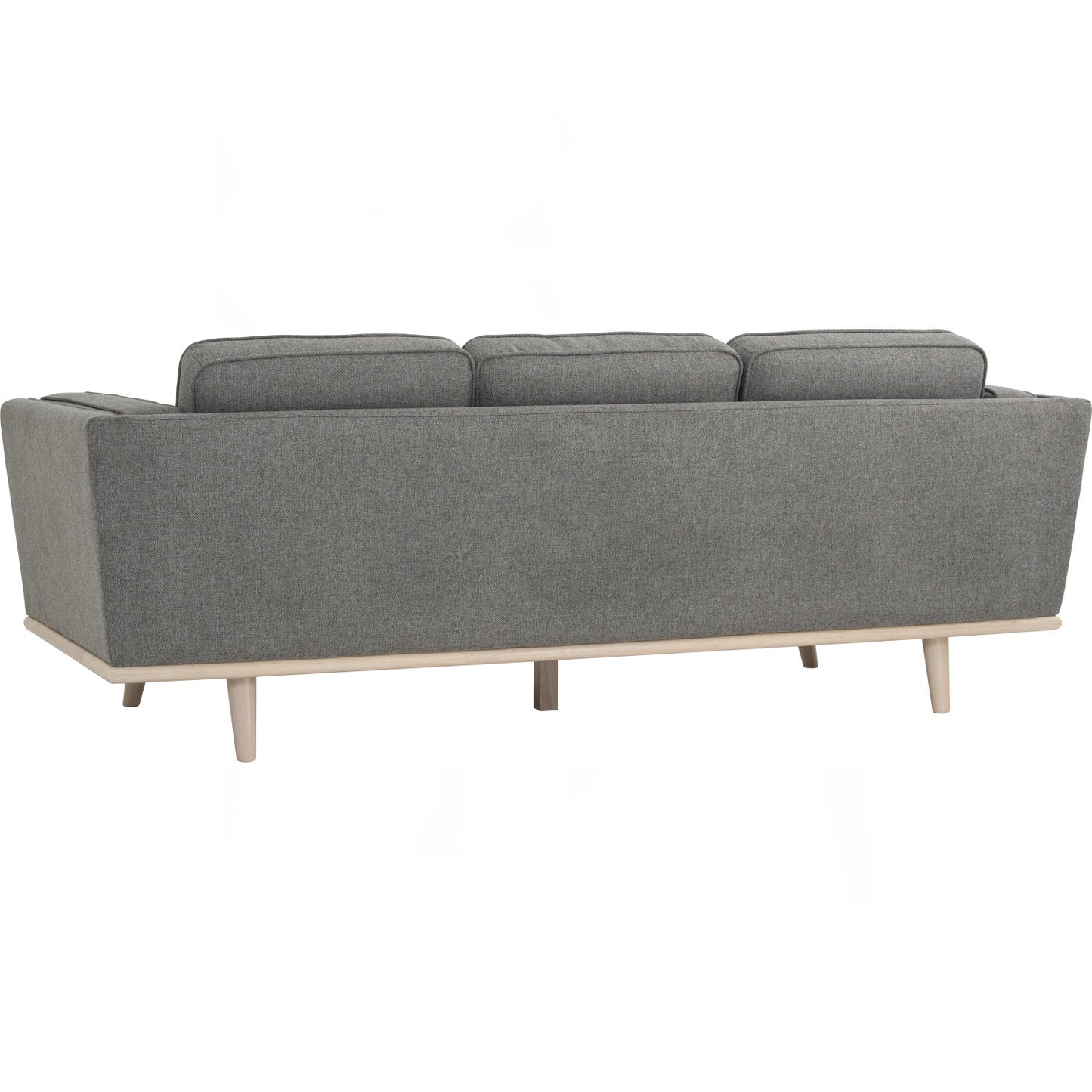CIVIC 3 Seater Sofa - Chrome Grey