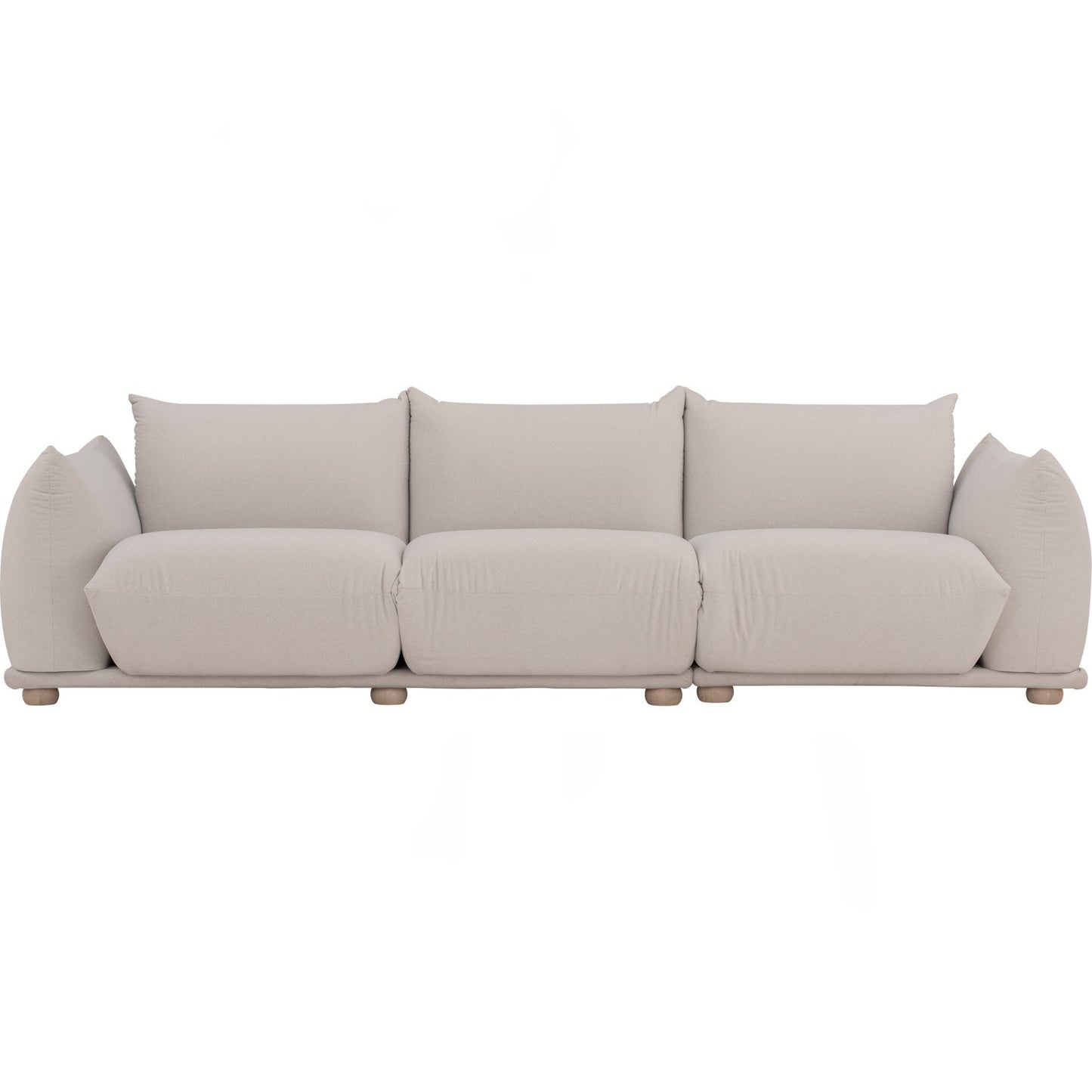 CLIO 3 Seater Sofa - Beige (Pets Friendly Fabric)
