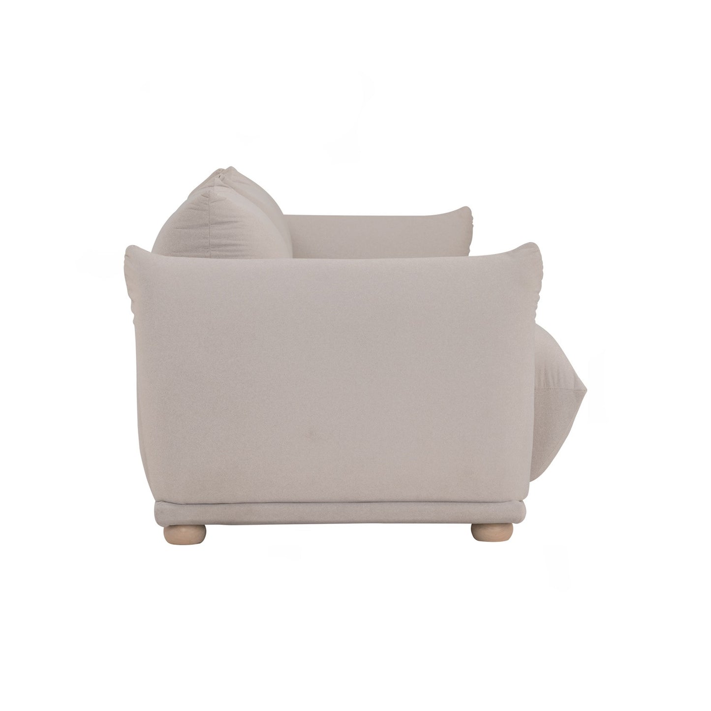 CLIO 3 Seater Sofa - Beige (Pets Friendly Fabric)