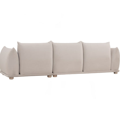 CLIO 3 Seater Sofa - Beige (Pets Friendly Fabric)