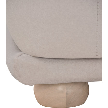 CLIO 3 Seater Sofa - Beige (Pets Friendly Fabric)