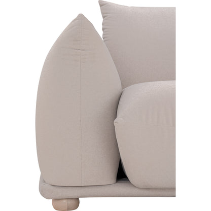 CLIO 3 Seater Sofa - Beige (Pets Friendly Fabric)