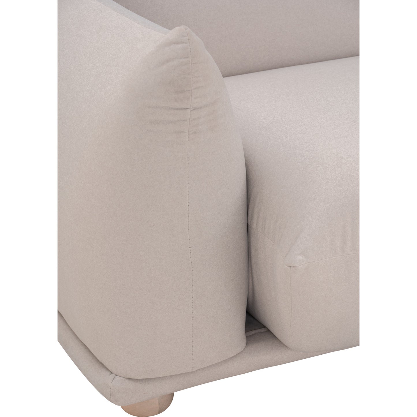 CLIO 3 Seater Sofa - Beige (Pets Friendly Fabric)