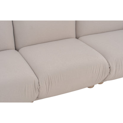 CLIO 3 Seater Sofa - Beige (Pets Friendly Fabric)