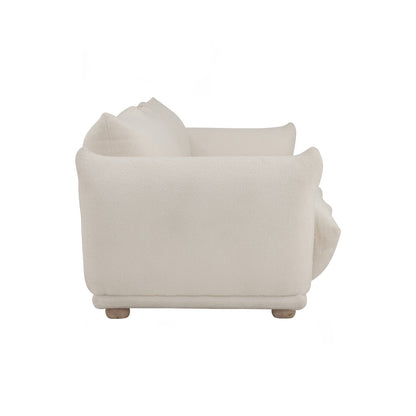 CLIO 3 Seater Sofa - Cream White