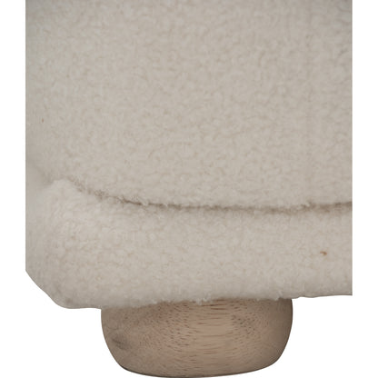 CLIO 3 Seater Sofa - Cream White