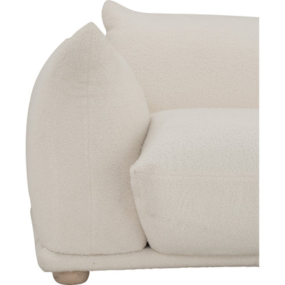 CLIO 3 Seater Sofa - Cream White