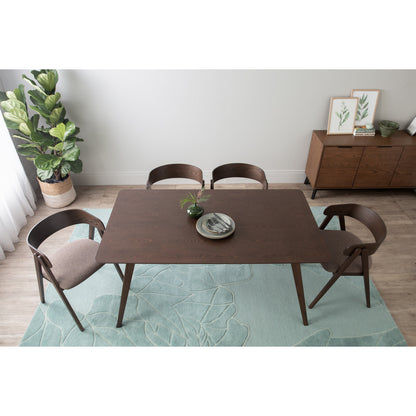CADELL Dining Table - Dark Chestnut (1600L)