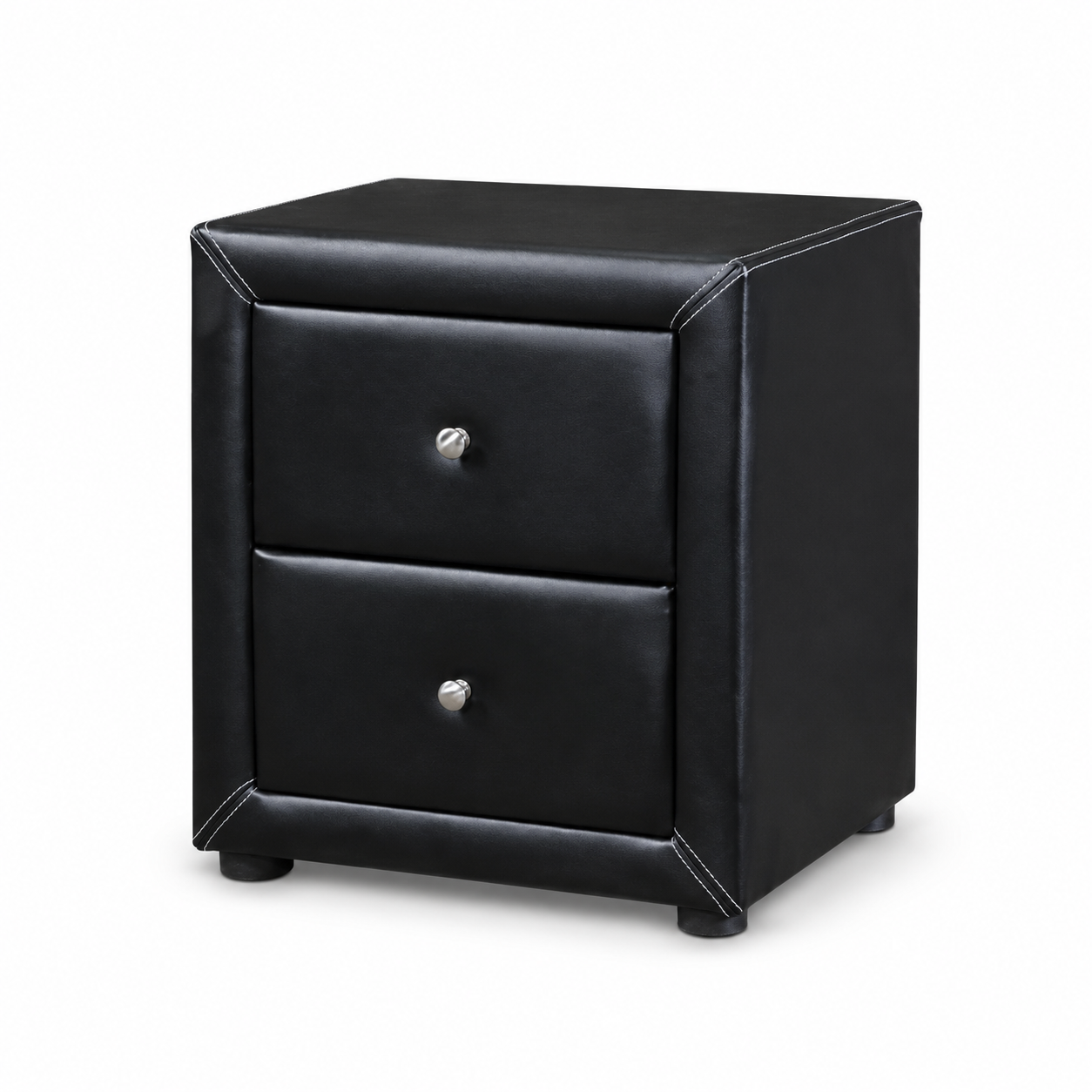 CALVINIA Bed Side Table - Black
