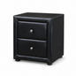 CALVINIA Bed Side Table - Black