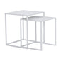 CARIAD NEST 2 in 1 Coffee Table - White