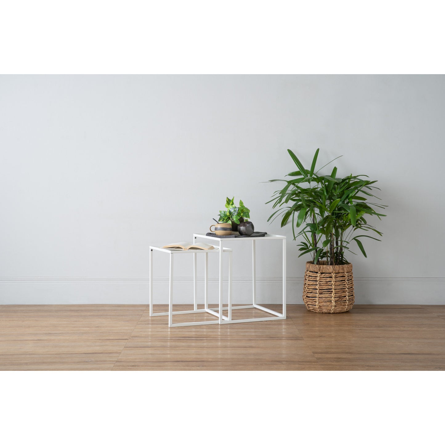 CARIAD NEST 2 in 1 Coffee Table - White