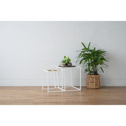 CARIAD NEST 2 in 1 Coffee Table - White