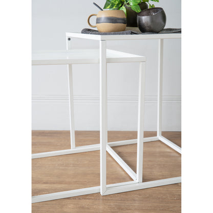 CARIAD NEST 2 in 1 Coffee Table - White