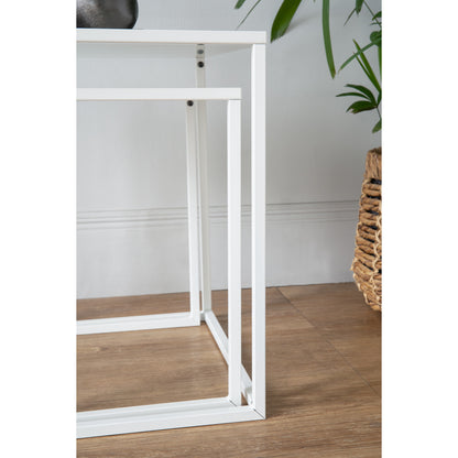CARIAD NEST 2 in 1 Coffee Table - White