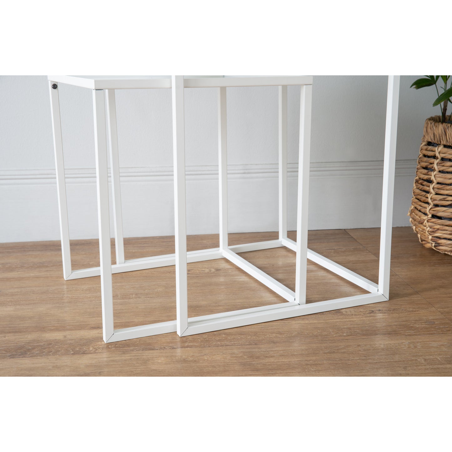 CARIAD NEST 2 in 1 Coffee Table - White