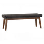 CHANEL Bench - Cocoa Leg, Grey Seat (1400L)