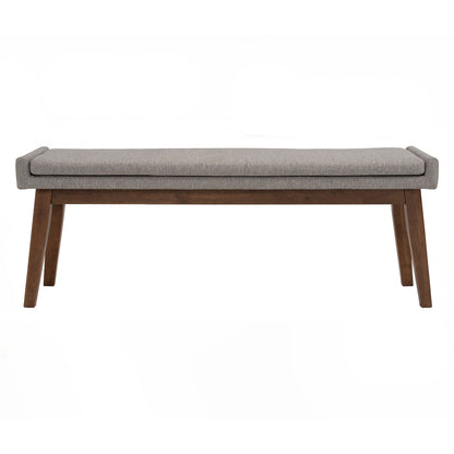 CHANEL Bench - Cocoa Leg, Light Grey Seat (1400L)