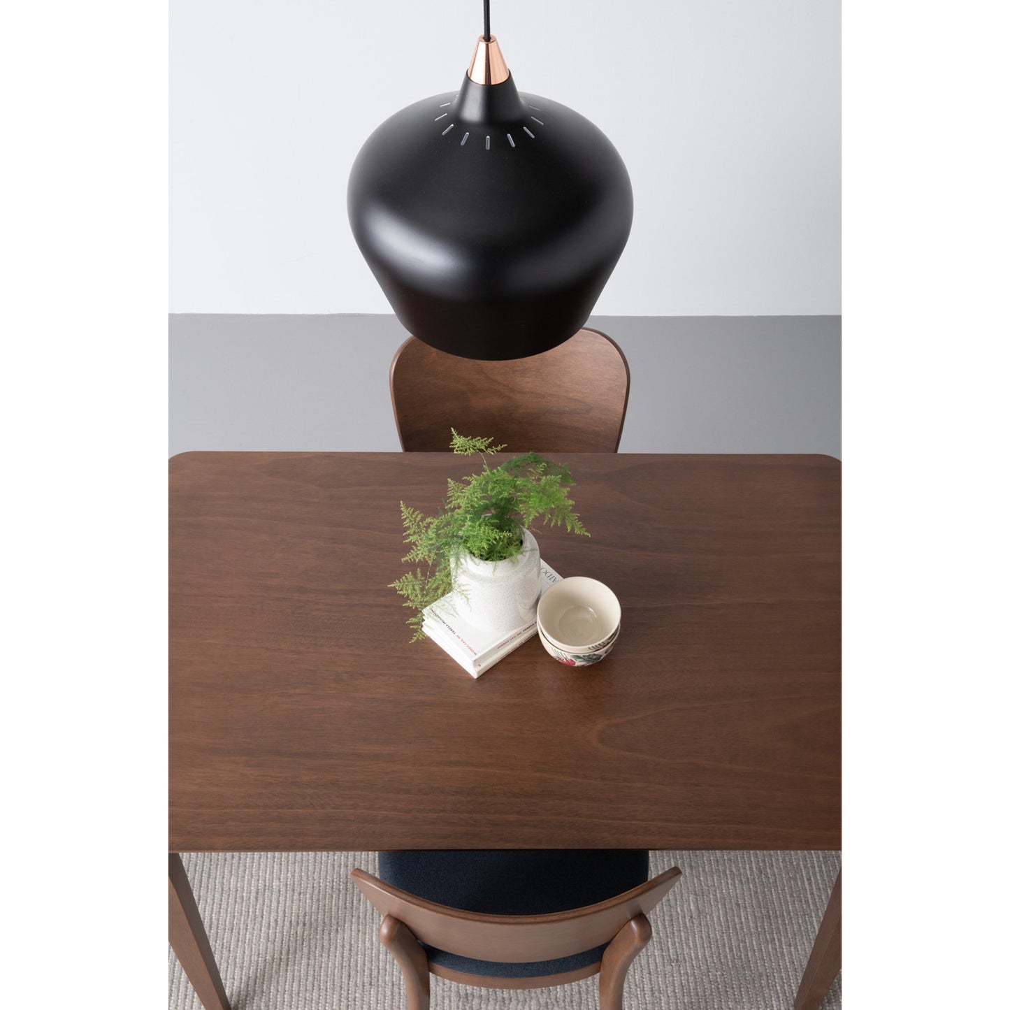 CHARMANT Dining Table - Cocoa (1400L)
