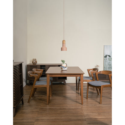 CHARMANT Dining Table - Cocoa (1400L)