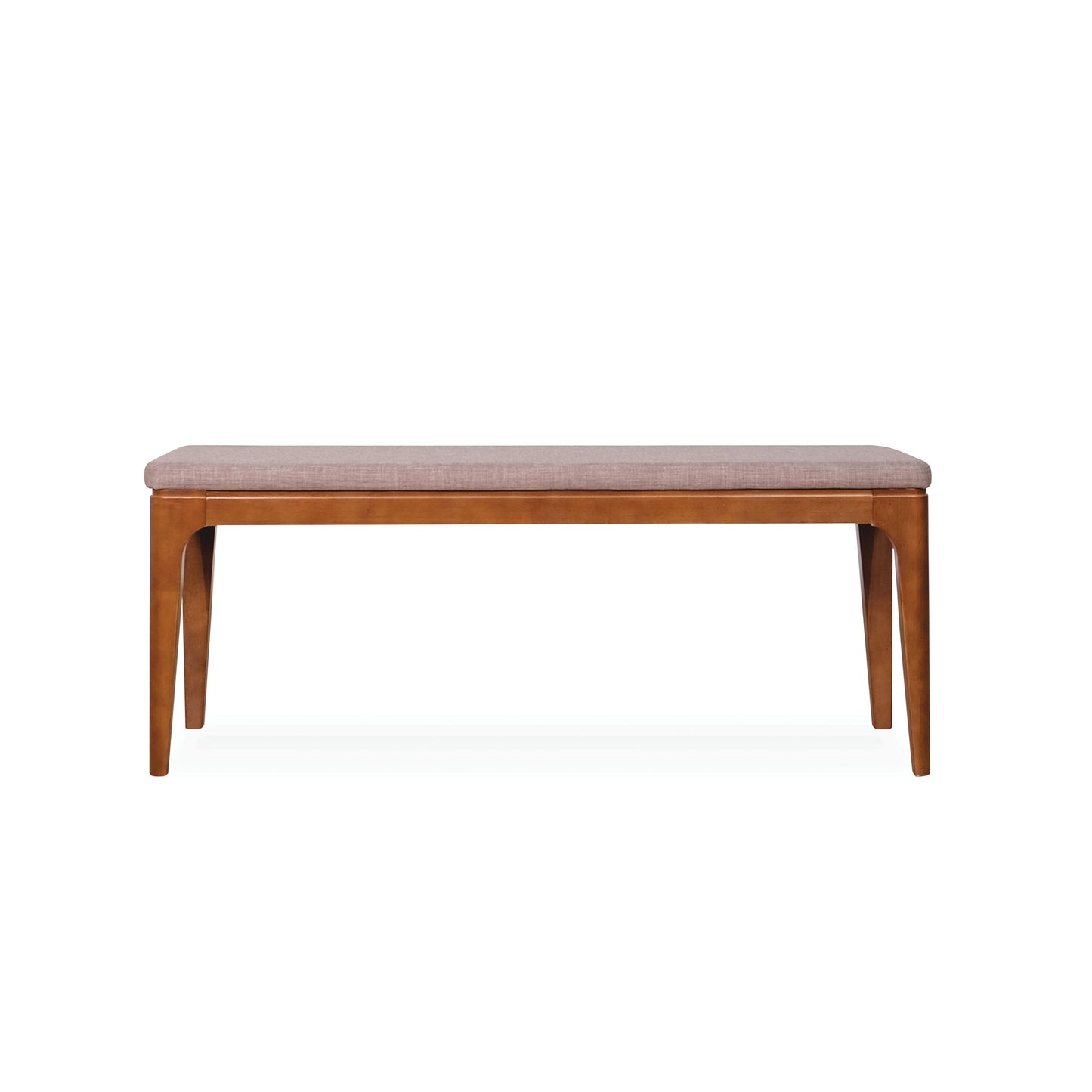 CHRISTINA Bench - Medium Brown
