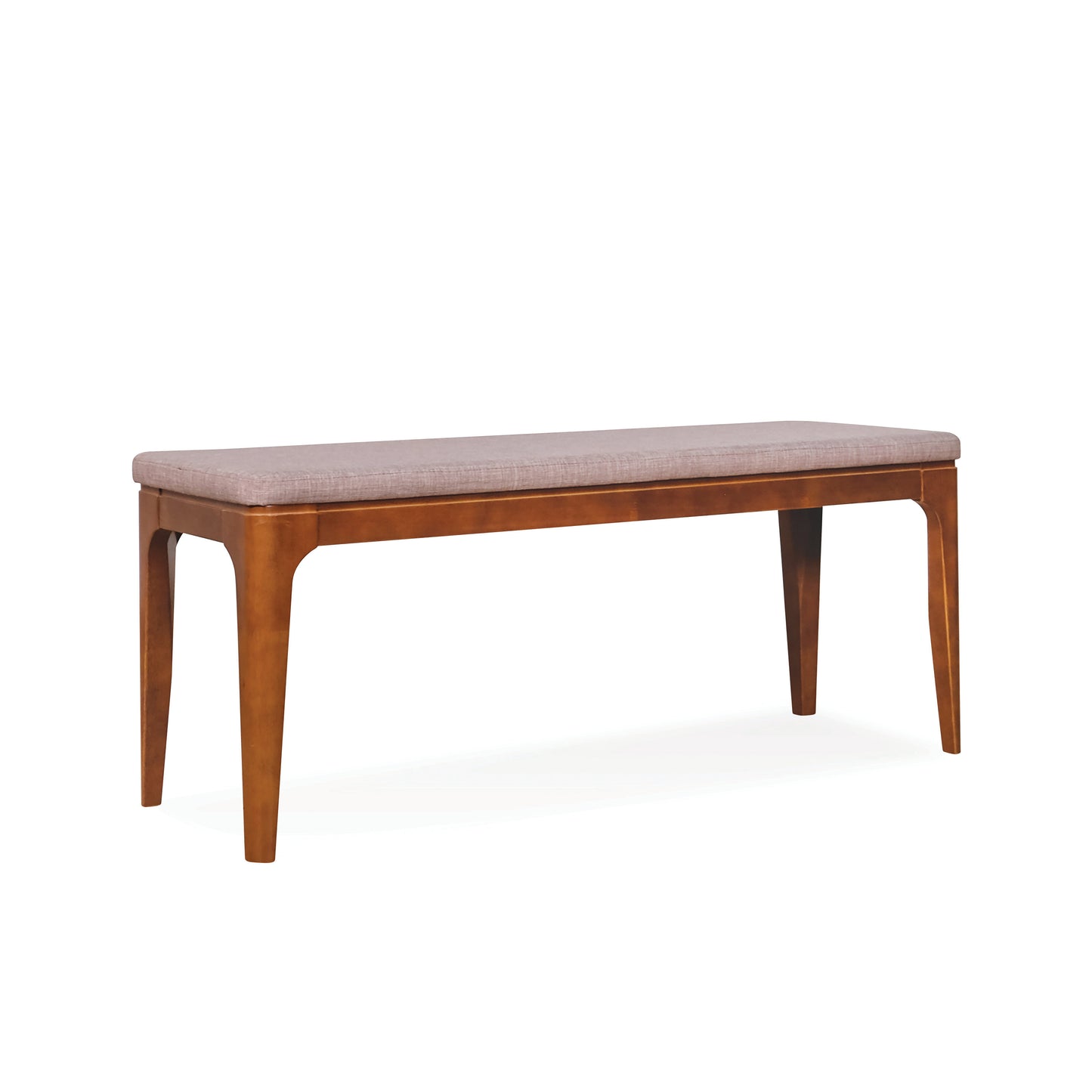 CHRISTINA Bench - Medium Brown