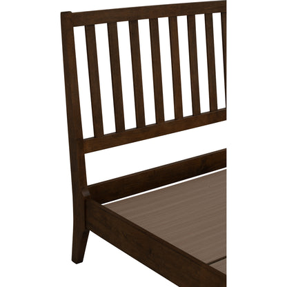 CLEVELAND Bedframe - Cocoa (Queen Size)