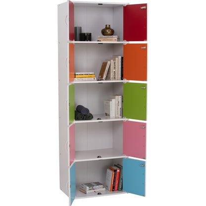 CODEY 10 Door Storage Box With Lock