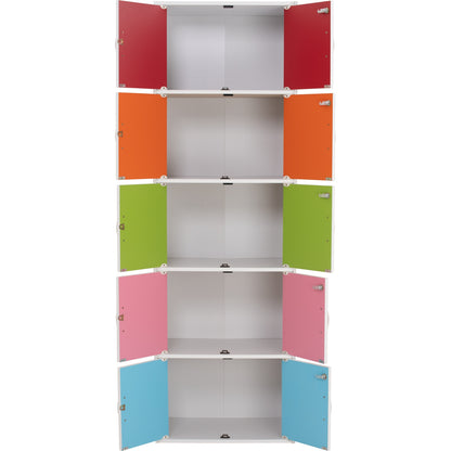 CODEY 10 Door Storage Box With Lock