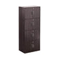 CODEY 8 Door Storage Box With Lock - Light Cappuccino