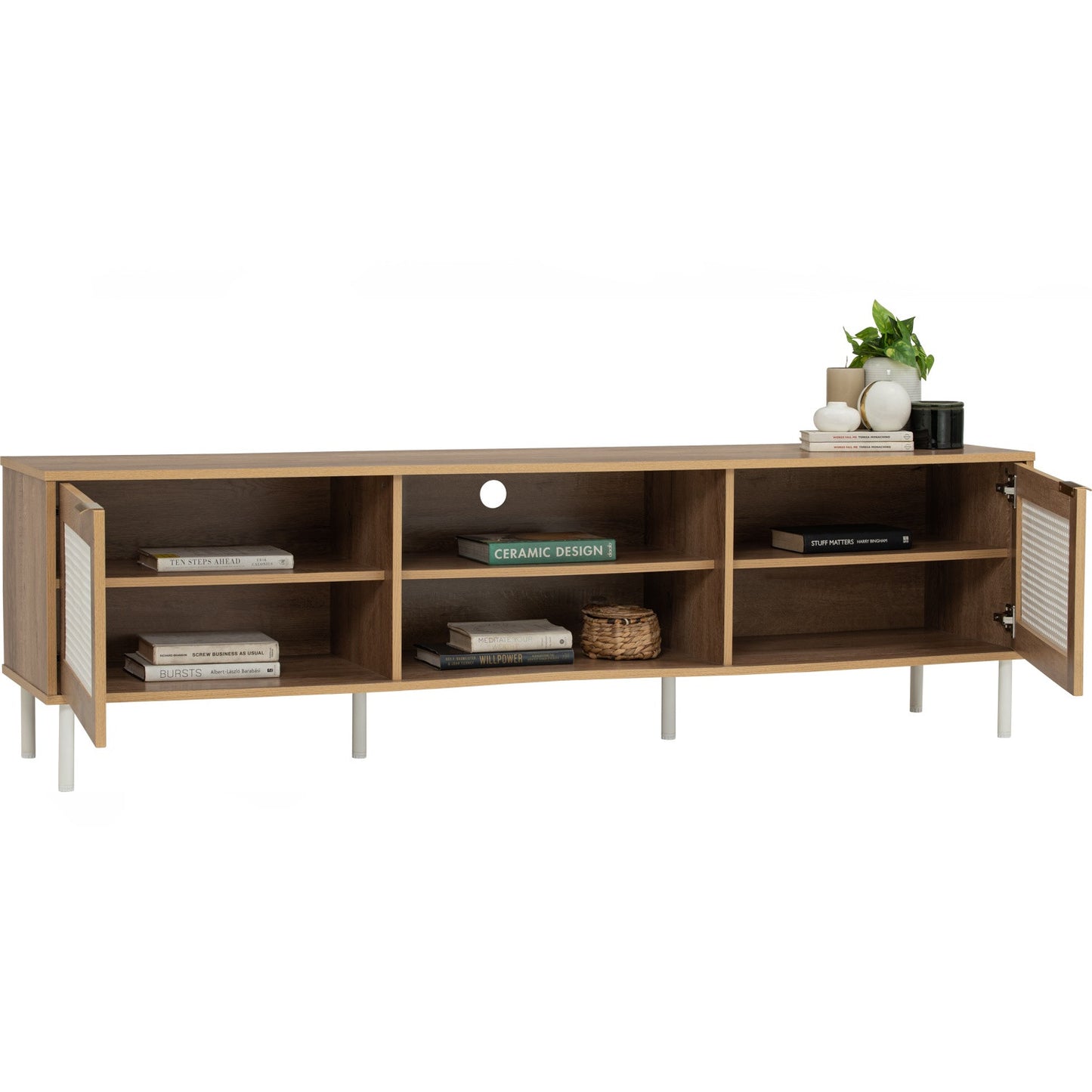 DALLAS TV Cabinet - Wotan Oak