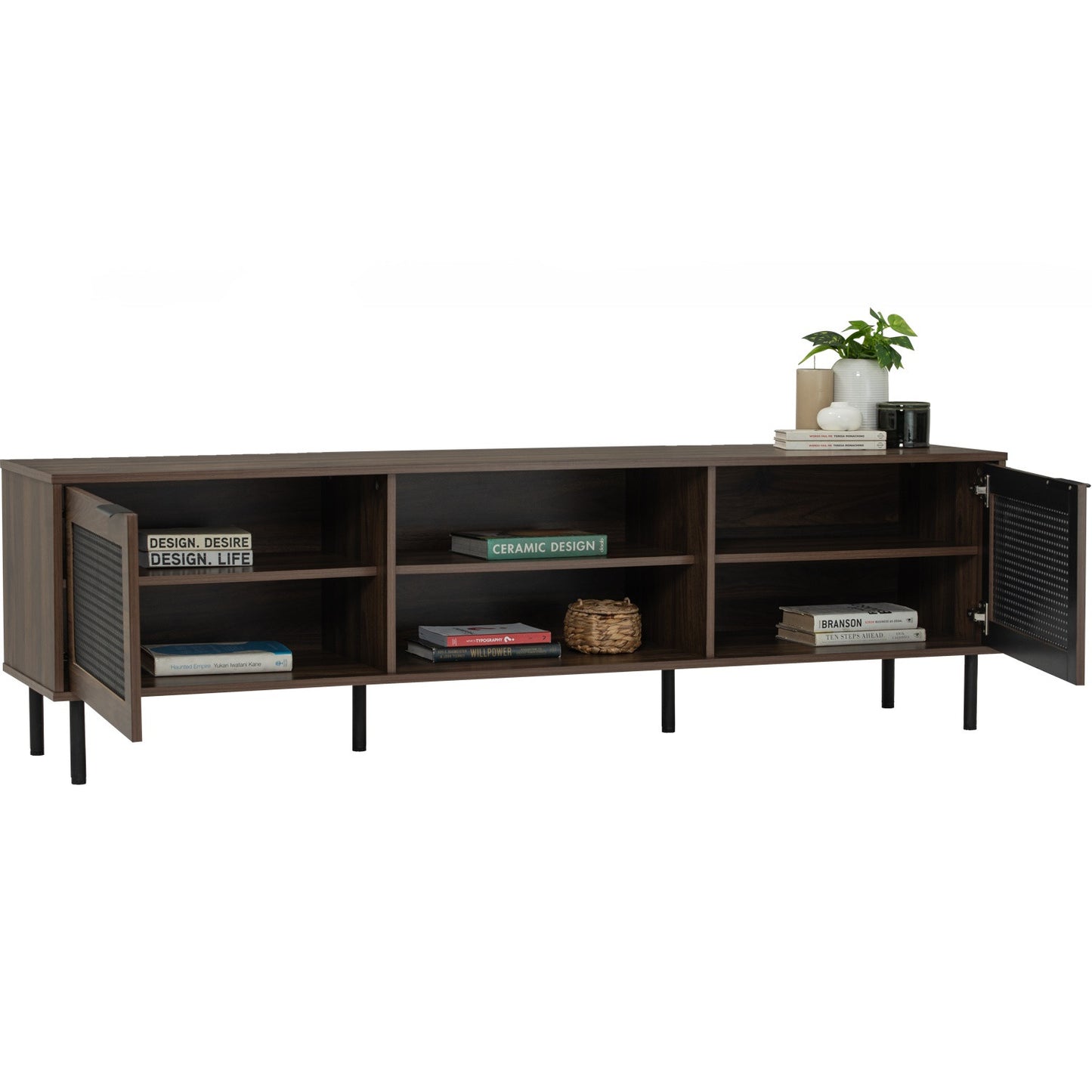 DALLAS TV Cabinet - Walnut