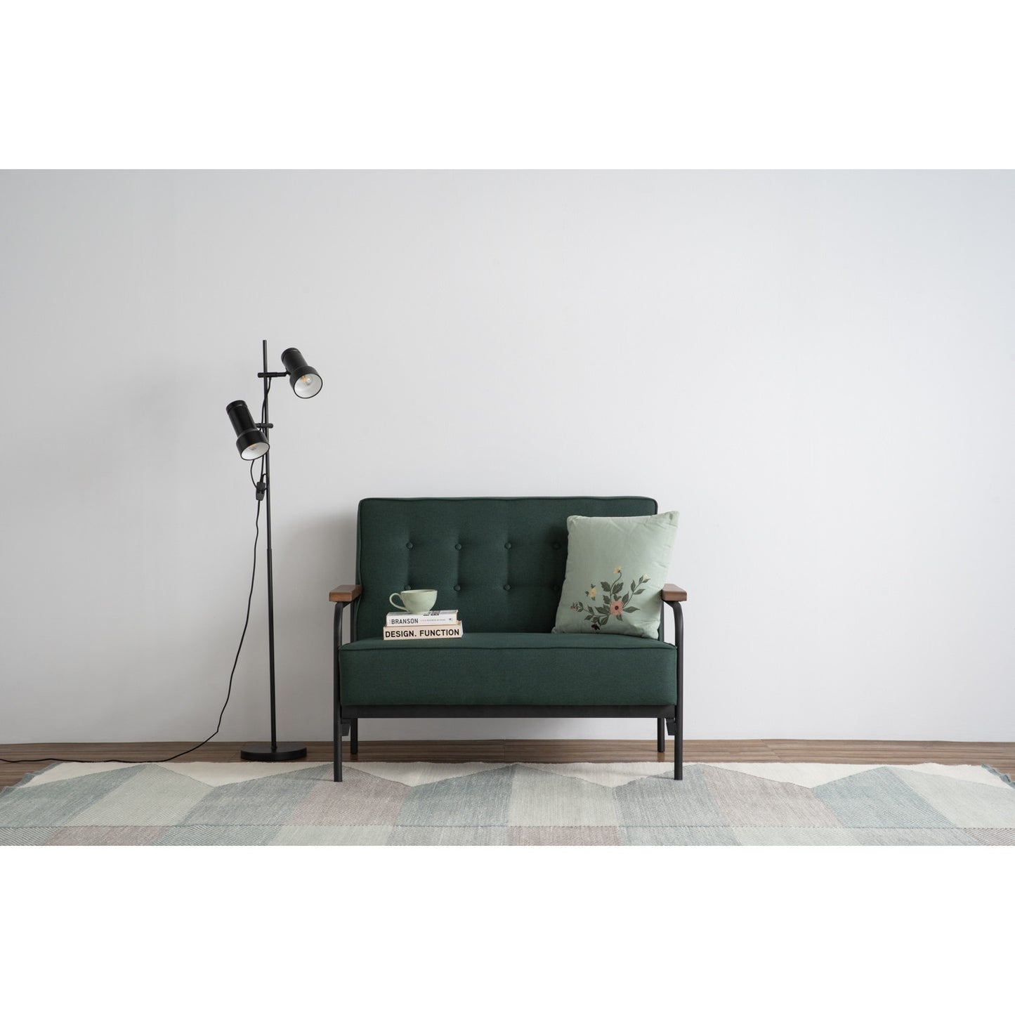 DZIRE 2 Seater Sofa - Kale