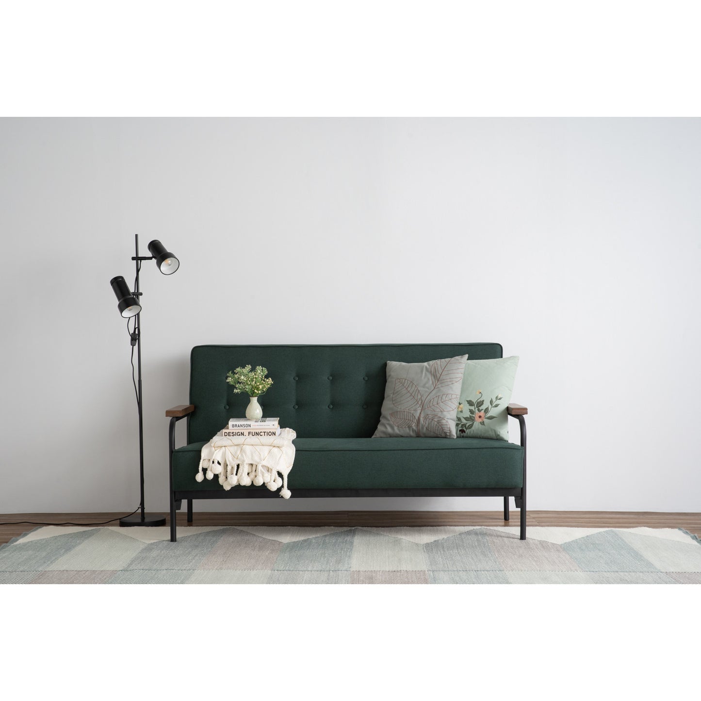 DZIRE 3 Seater Sofa - Kale