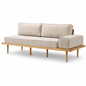 DAIKI 3 Seater Sofa - Beech (Easy Clean Fabric)