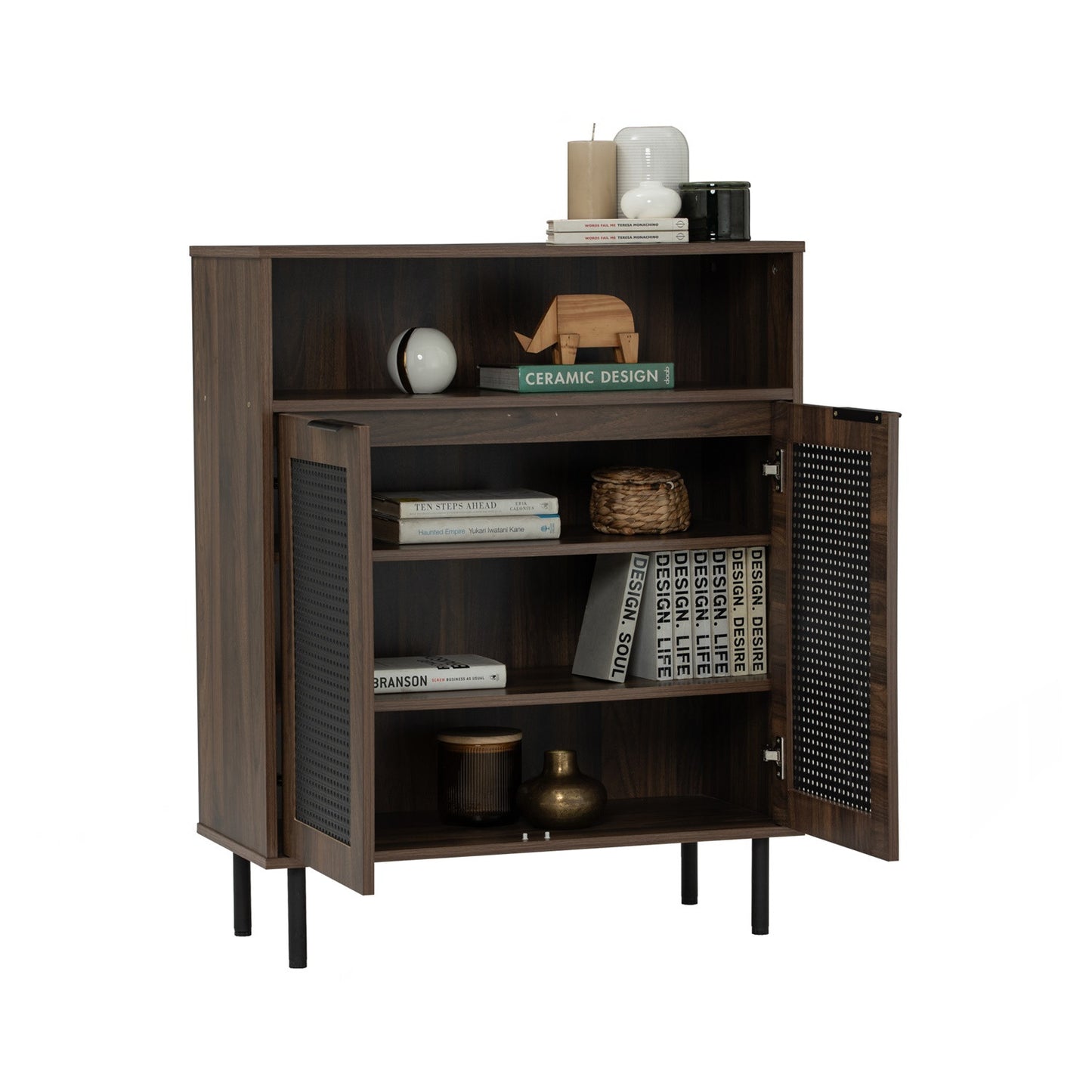 DALLAS Multi Function Cabinet - Walnut