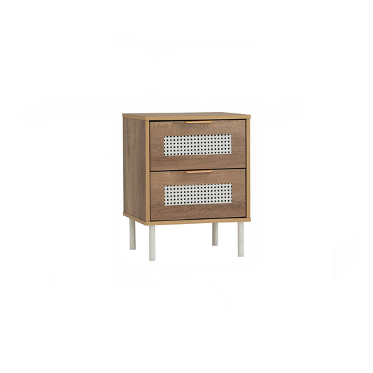 DALLAS Bed Side Table - Oak
