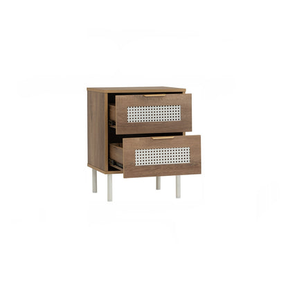 DALLAS Bed Side Table - Oak